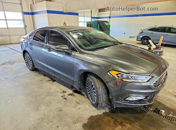 3FA6P0H93HR347445 2017 FORD FUSION Gray Առջևի աջ