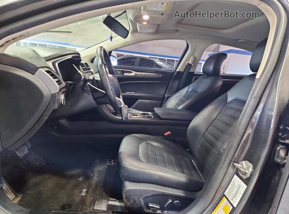 3FA6P0H93HR347445 2017 FORD FUSION Gray Սալոնի դիմացի տեսք