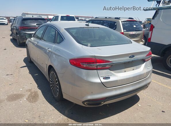 3FA6P0H93JR218305 2018 FORD FUSION Gray Tył lewy