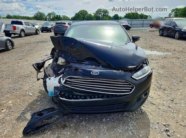 3FA6P0H94GR371302 2016 FORD FUSION Черный Вид спереди