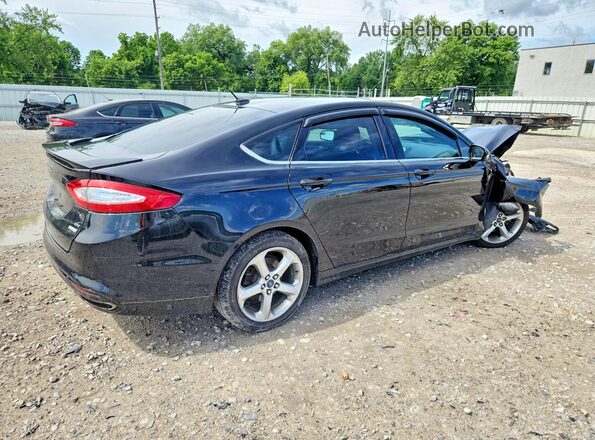 3FA6P0H94GR371302 2016 FORD FUSION Черный Задняя правая четверть