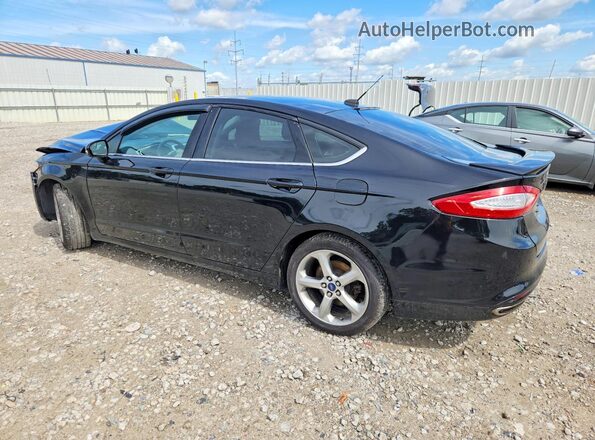 3FA6P0H94GR371302 2016 FORD FUSION Черный Задняя левая четверть
