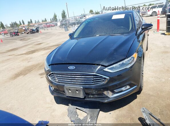 3FA6P0H94HR207646 2017 FORD FUSION Black Սալոնի հետևի տեսք
