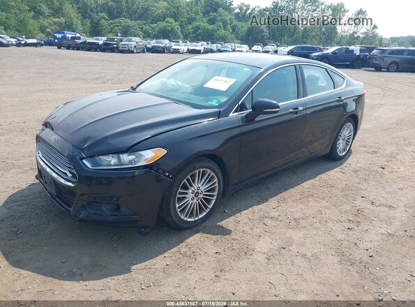 3FA6P0H95GR196865 2016 FORD FUSION Black Przód lewy