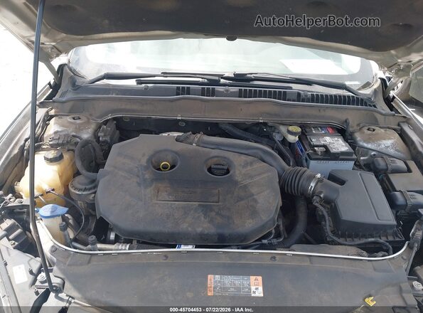 3FA6P0H96GR188001 2016 FORD FUSION Silver Вид ззаду