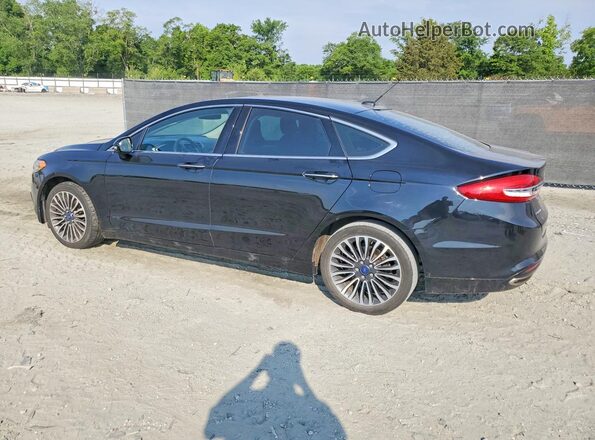 3FA6P0H96HR175721 2017 FORD FUSION Black Հետևի ձախ