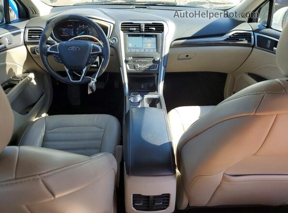 3FA6P0H96HR187710 2017 FORD FUSION White Dashboard view