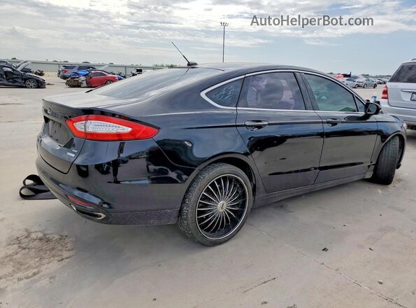 3FA6P0H97GR198228 2016 FORD FUSION Черный Задняя правая четверть