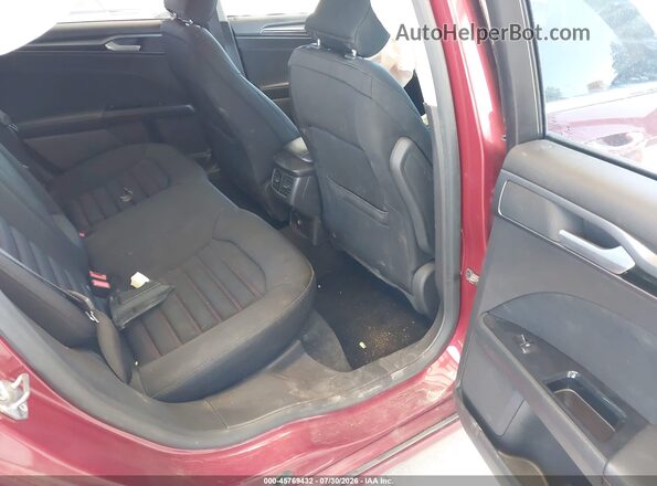 3FA6P0H98GR166596 2016 FORD FUSION Red Вид наклейки з VIN-кодом