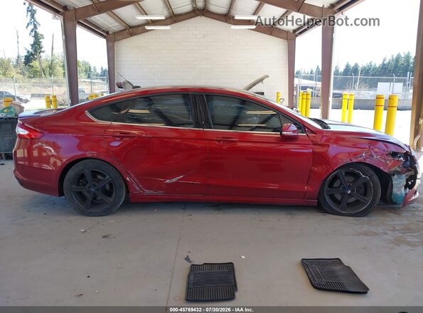 3FA6P0H98GR166596 2016 FORD FUSION Red Панорамний вид салону 360°