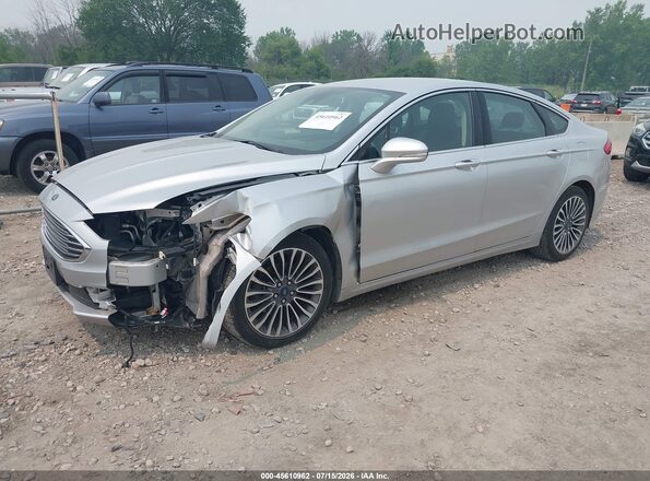 3FA6P0H98HR170729 2017 FORD FUSION Silver Przód lewy