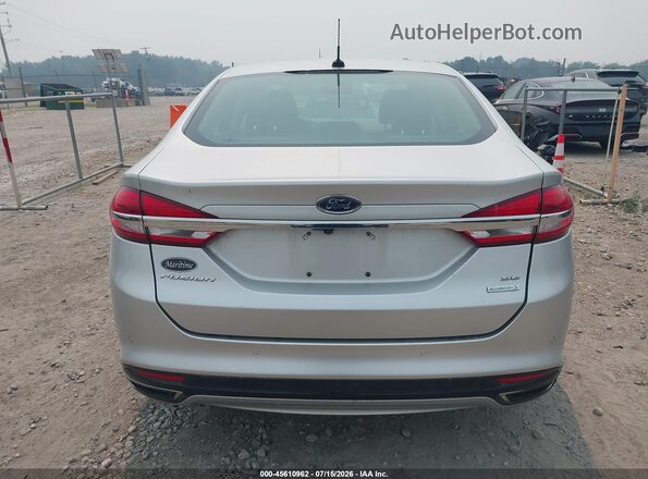 3FA6P0H98HR170729 2017 FORD FUSION Silver 