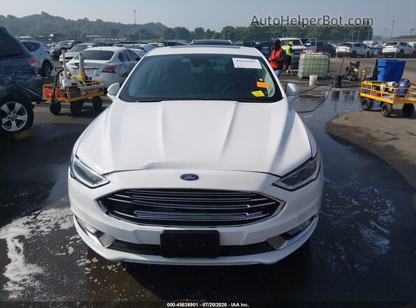3FA6P0H98HR187322 2017 FORD FUSION White ხელსაწყოთა პანელის ხედი