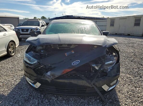 3FA6P0H98HR211893 2017 FORD FUSION Black წინა ხედი