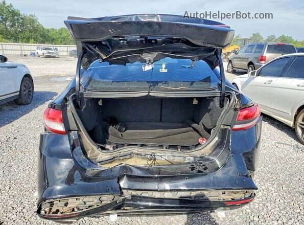 3FA6P0H98HR211893 2017 FORD FUSION Black უკანა ხედი
