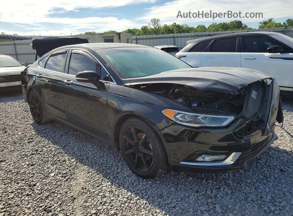 3FA6P0H98HR211893 2017 FORD FUSION Black წინა მარჯვენა