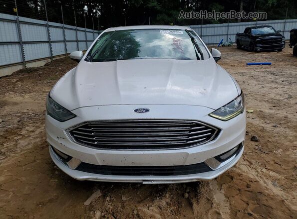 3FA6P0H98JR183745 2018 FORD FUSION White Widok z przodu