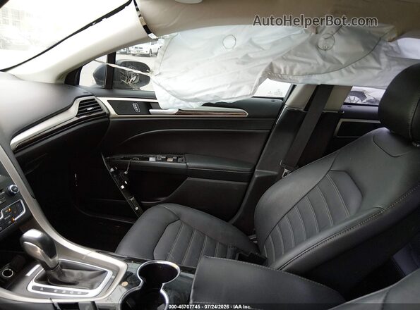 3FA6P0H99GR365608 2016 FORD FUSION Black Вид салону спереду
