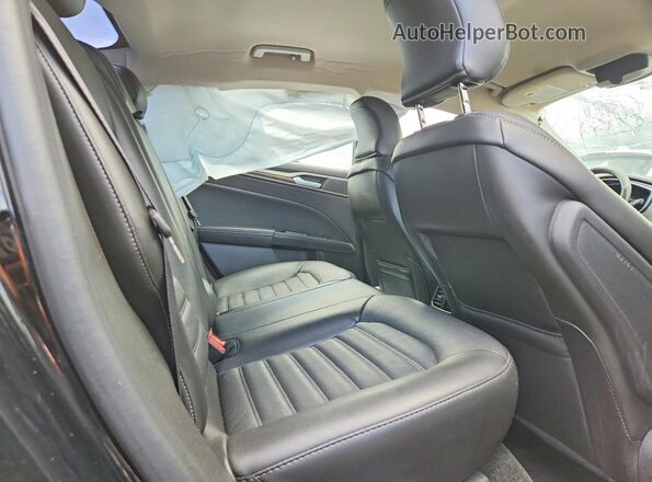 3FA6P0H9XGR257059 2016 FORD FUSION Черный Вид задних сидений