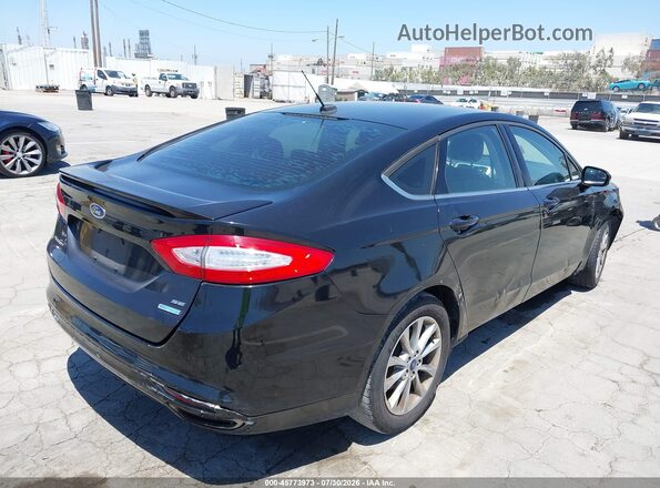 3FA6P0H9XGR259720 2016 FORD FUSION Black Հետևի աջ