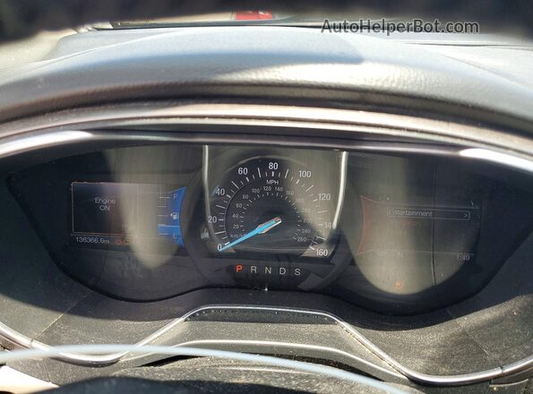 3FA6P0H9XHR226329 2017 FORD FUSION Black Вид щитка приладів
