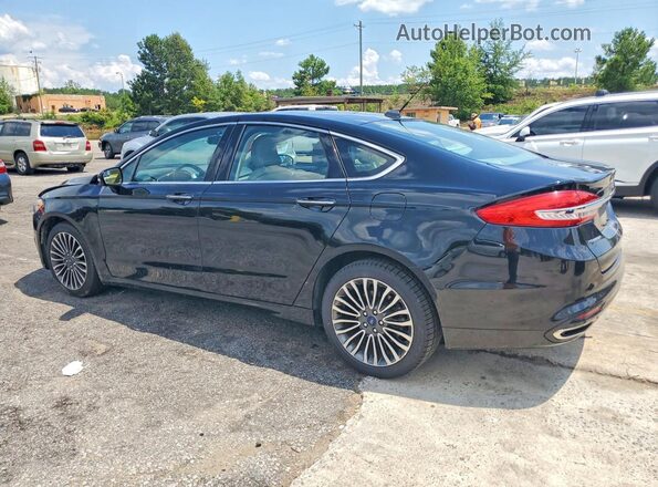 3FA6P0H9XHR226329 2017 FORD FUSION Black Задня ліва чверть