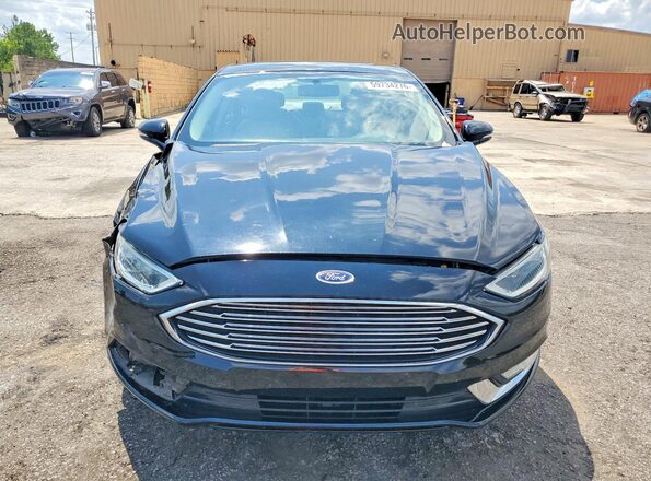 3FA6P0H9XHR226329 2017 FORD FUSION Black Вид спереду