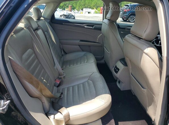 3FA6P0H9XHR226329 2017 FORD FUSION Black Вид задніх сидінь