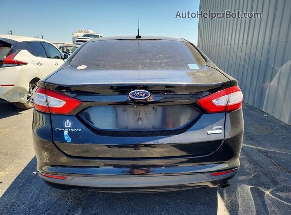 3FA6P0HD0GR357451 2016 FORD FUSION Black Հետևի տեսք