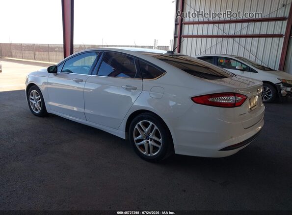 3FA6P0HD0GR386688 2016 FORD FUSION White უკანა მარცხენა