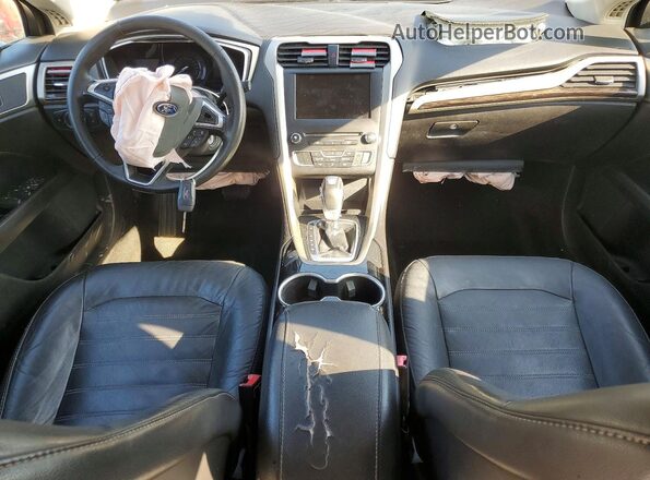 3FA6P0HD0GR393639 2016 FORD FUSION Серый Вид панели приборов