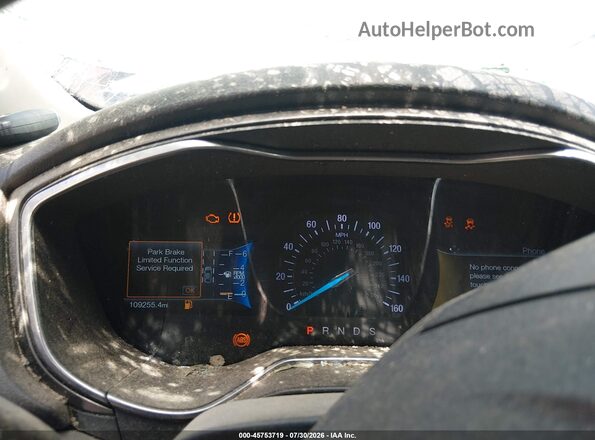 3FA6P0HD0HR194530 2017 FORD FUSION Red Հետևի նստատեղերի տեսք