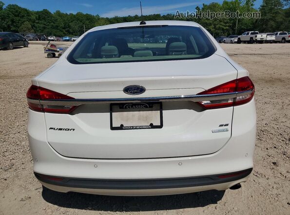 3FA6P0HD0HR269324 2017 FORD FUSION White უკანა ხედი