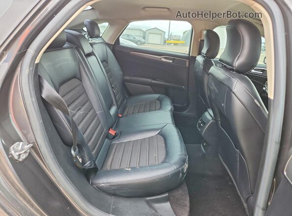 3FA6P0HD0HR274488 2017 FORD FUSION Серый Вид задних сидений
