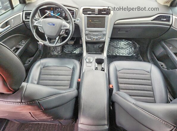 3FA6P0HD0HR274488 2017 FORD FUSION Серый Вид панели приборов