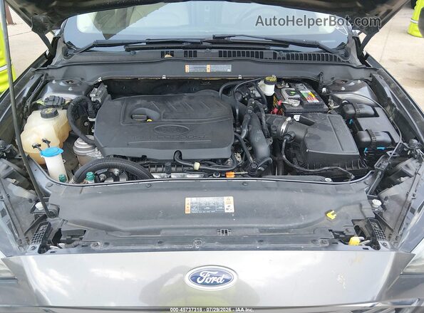 3FA6P0HD0HR289976 2017 FORD FUSION Серый Вид сзади