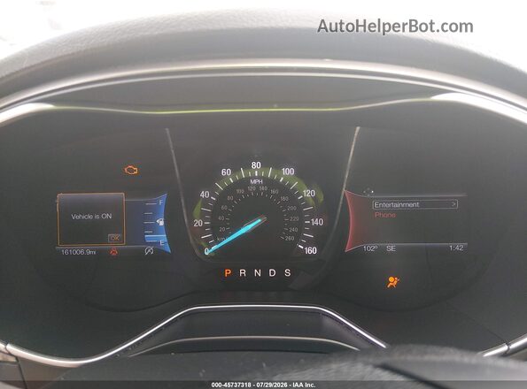 3FA6P0HD0HR289976 2017 FORD FUSION Серый Вид задних сидений
