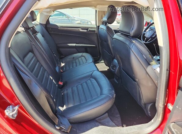 3FA6P0HD0HR310177 2017 FORD FUSION Бордовый Вид задних сидений