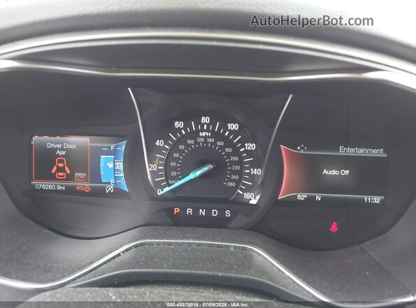 3FA6P0HD0HR396137 2017 FORD FUSION Silver Widok tylnych siedzeń