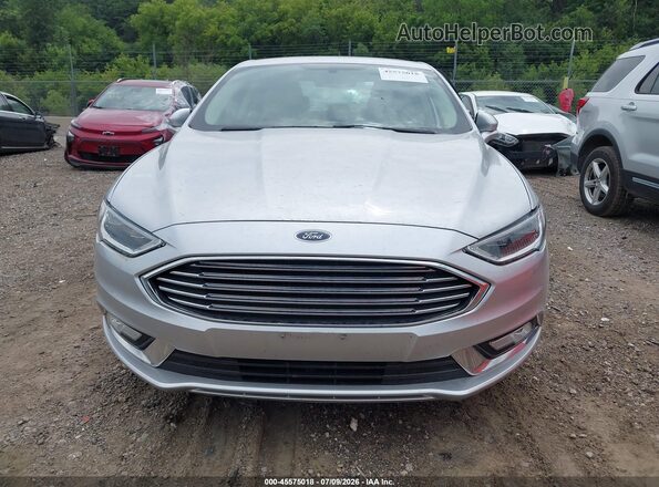 3FA6P0HD0HR396137 2017 FORD FUSION Silver Widok zestawu wskaźników