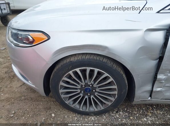 3FA6P0HD0HR396137 2017 FORD FUSION Silver 