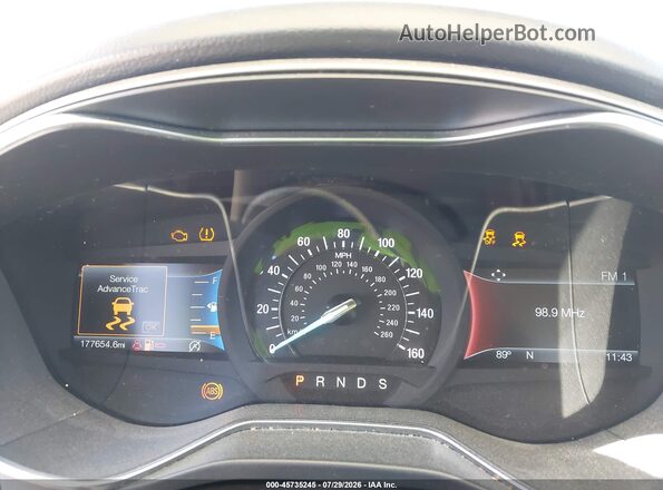 3FA6P0HD0HR399541 2017 FORD FUSION Burgundy Vista de los asientos traseros
