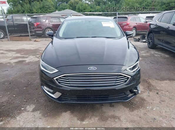 3FA6P0HD0HR415852 2017 FORD FUSION Black Սալոնի հետևի տեսք
