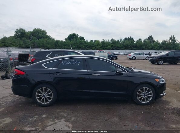 3FA6P0HD0HR415852 2017 FORD FUSION Black Սալոնի 360 աստիճան տեսք