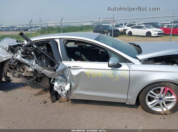 3FA6P0HD0JR154339 2018 FORD FUSION Silver უკანა სალონის ხედი