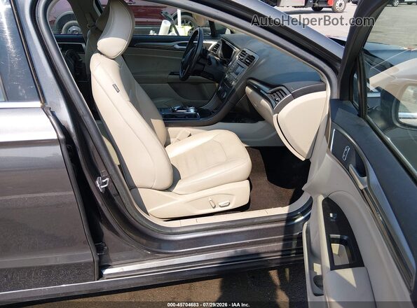 3FA6P0HD0JR182576 2018 FORD FUSION Gray Вид салону спереду