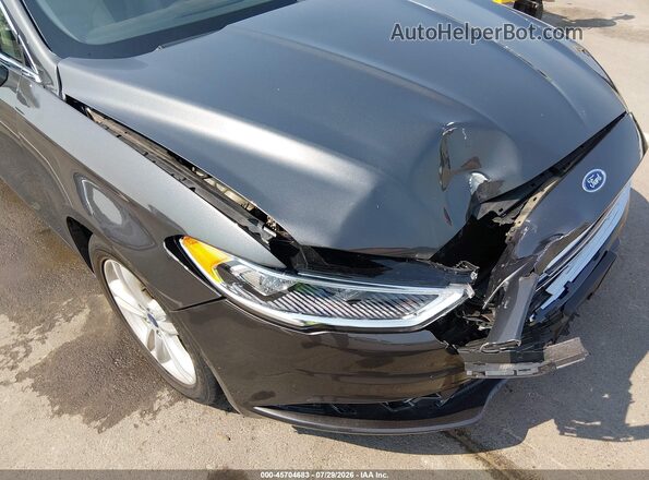 3FA6P0HD0JR182576 2018 FORD FUSION Gray Вид спереду