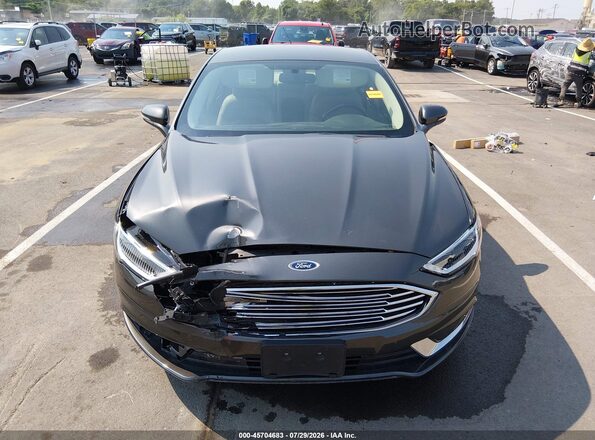 3FA6P0HD0JR182576 2018 FORD FUSION Gray Вид щитка приладів