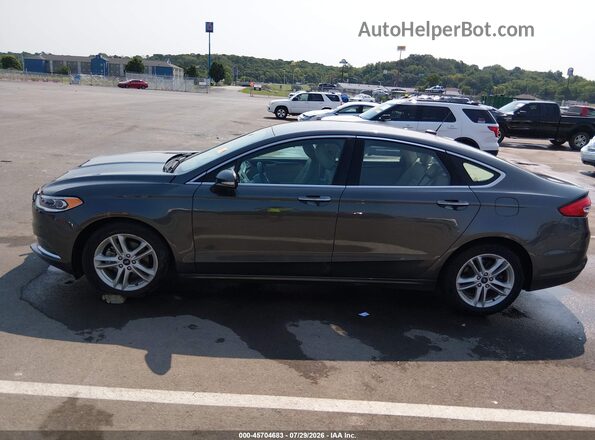 3FA6P0HD0JR182576 2018 FORD FUSION Gray Панорамний вид салону 360°