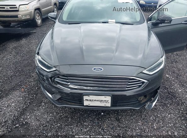 3FA6P0HD0JR184411 2018 FORD FUSION Gray წინა ხედი